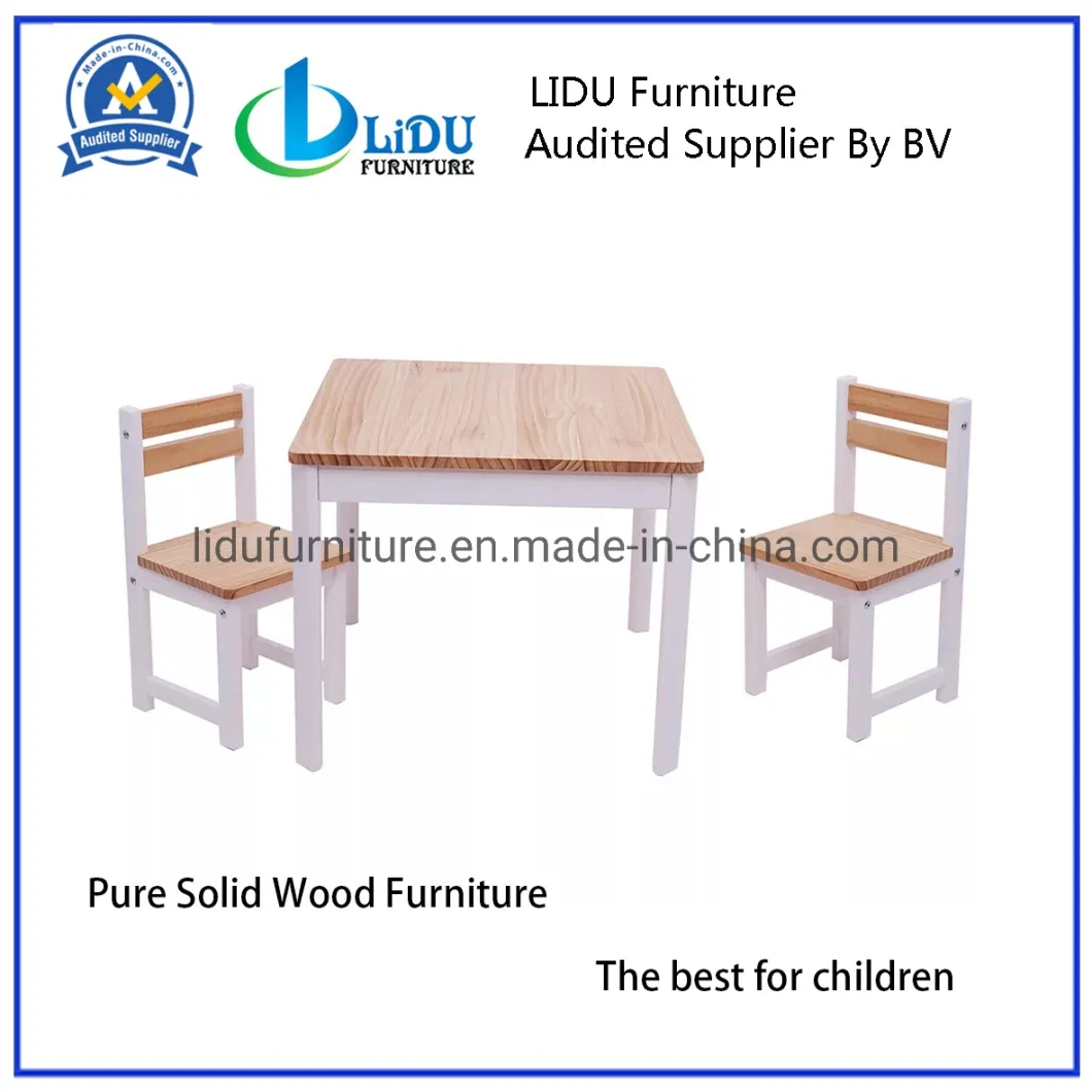 Kids Play Table with Chair/Wooden Preschool Chair/Study Table and Chairs/Table for Kids/Activity Table for Playroom