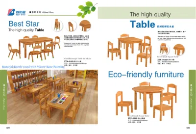 Mesa de estudo de madeira de faia, mesa redonda pequena para crianças, mesa de estudante, mesa pré-escolar de madeira para crianças, mesa de berçário, mesa de jardim de infância